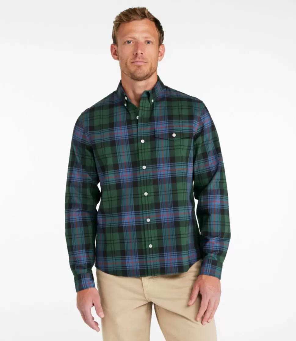 Hot "Men's Signature Premium Pima Cotton Oxford Shirt, Long-Sleeve" Shirts