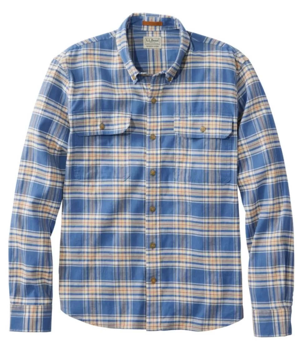 Outlet "Men's Stonecoast Hemp Shirt, Long-Sleeve, Slightly Fitted Untucked Fit" Shirts