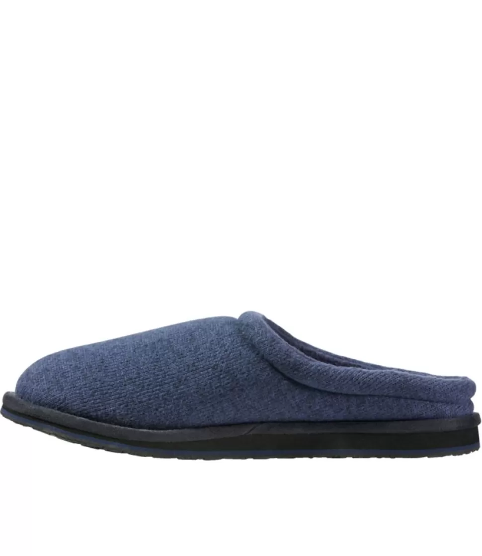 Clearance "Men's Sweater Fleece Scuffs" Slippers