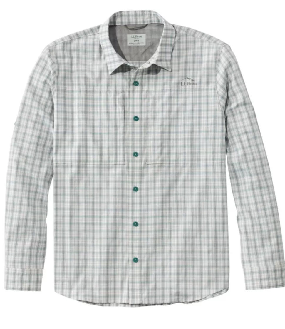 Hot "Men's Tropicwear Pro Stretch Shirt, Long-Sleeve Plaid" Shirts | Activewear