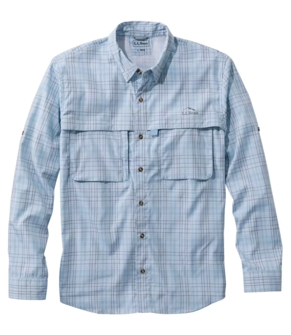 Outlet "Men's Tropicwear Shirt, Plaid Long-Sleeve" Shirts | Activewear