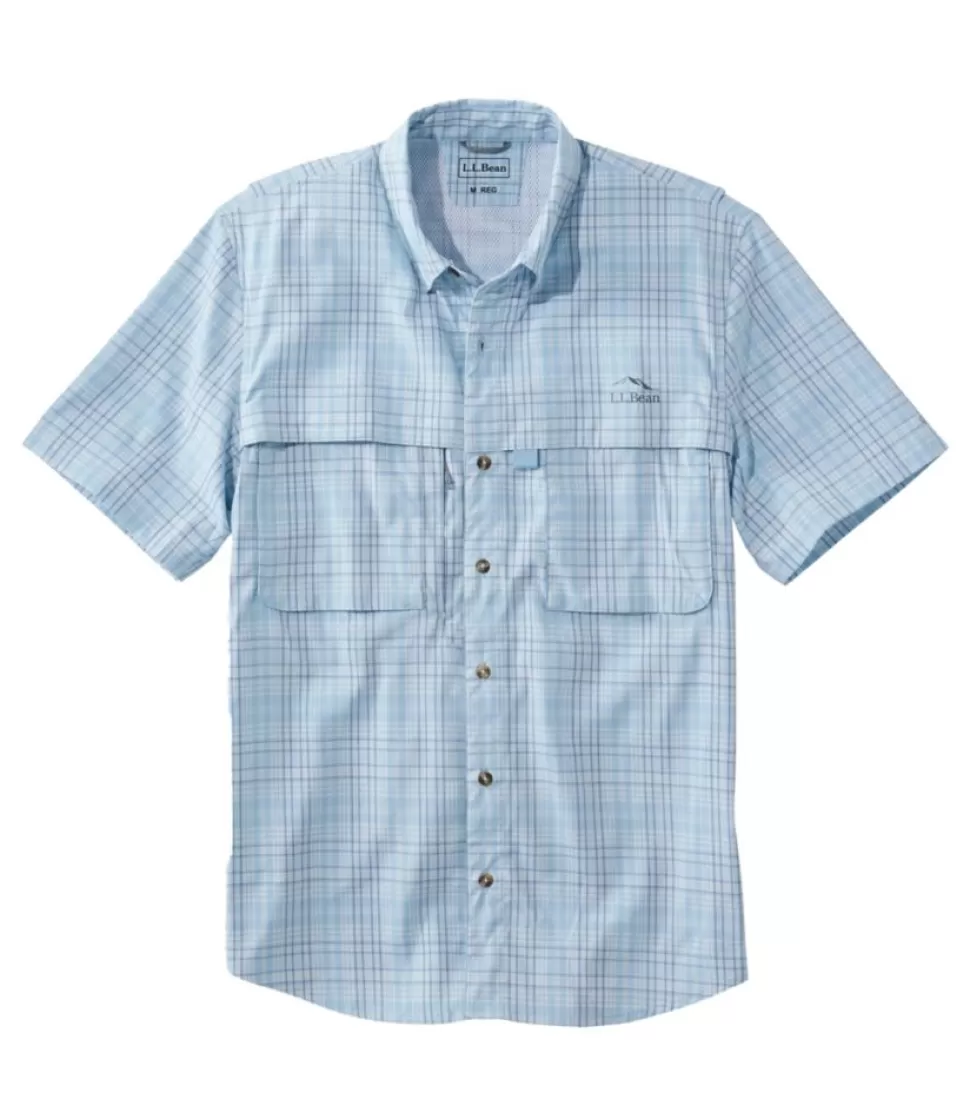 Shop "Men's Tropicwear Shirt, Plaid Short-Sleeve" Shirts | Fishing