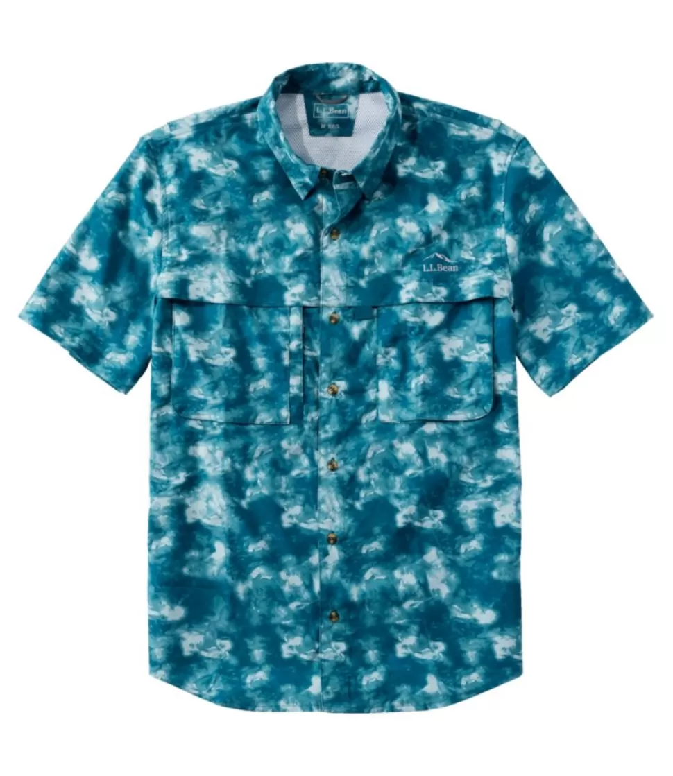 Sale "Men's Tropicwear Shirt, Short-Sleeve Print" Shirts | Fishing