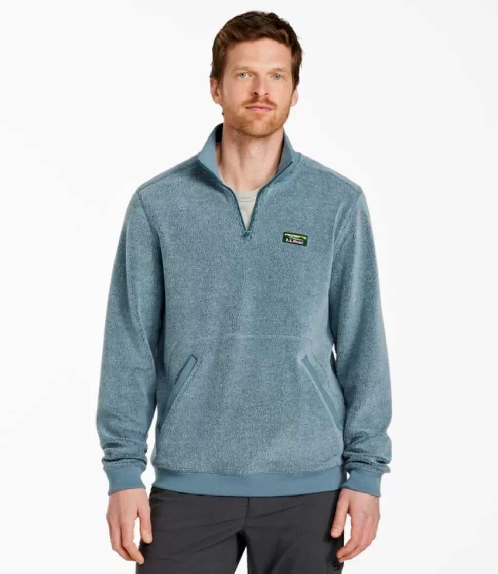 Outlet "Men's Tumbled Sherpa, Quarter-Zip Pullover" Fleece | Activewear