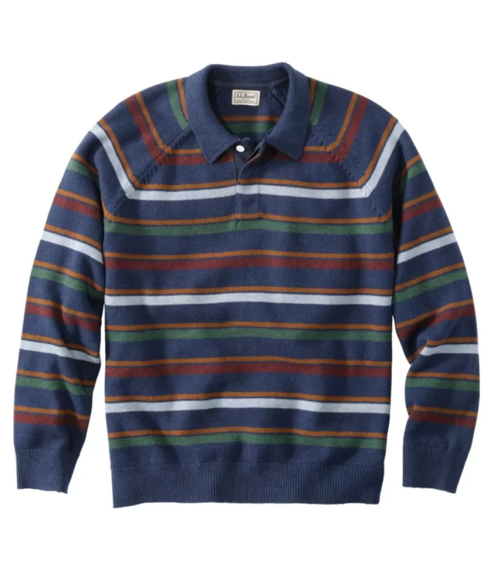 Flash Sale "Men's Wicked Soft Cotton/Cashmere Sweater, Rugby Polo, Stripe" Shirts | Sweaters