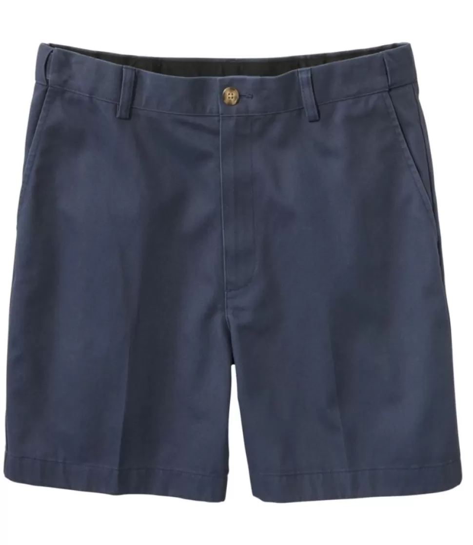Discount "Men's Wrinkle-Free Double L® Chino Shorts, Natural Fit, Hidden Comfort Waist, 8"" Shorts