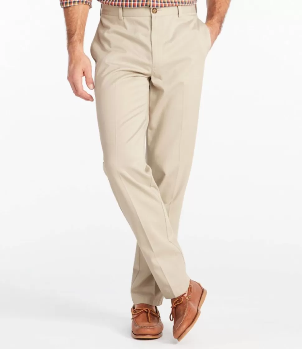 Sale "Men's Wrinkle-Free Double L® Chinos, Classic Fit, Plain Front" Pants