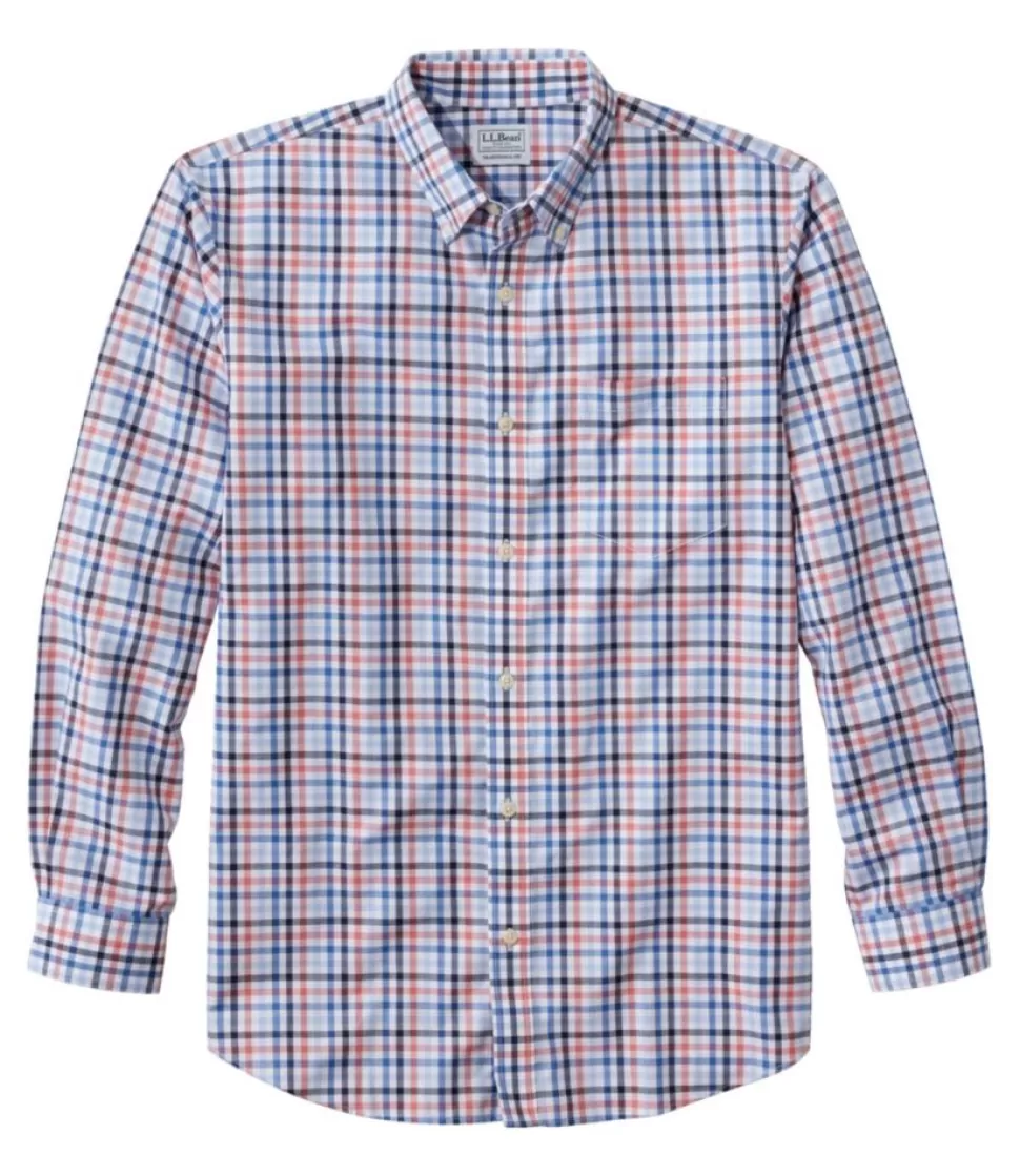 Flash Sale "Men's Wrinkle-Free Kennebunk Sport Shirt, Traditional Fit Check" Shirts