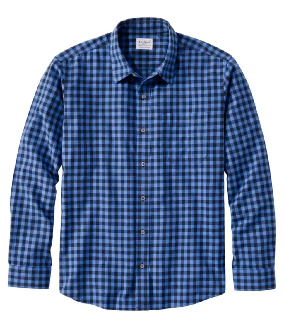 Best Sale "Men's Wrinkle-Free Ultrasoft Brushed Cotton Shirt, Long-Sleeve, Traditional Untucked Fit" Shirts