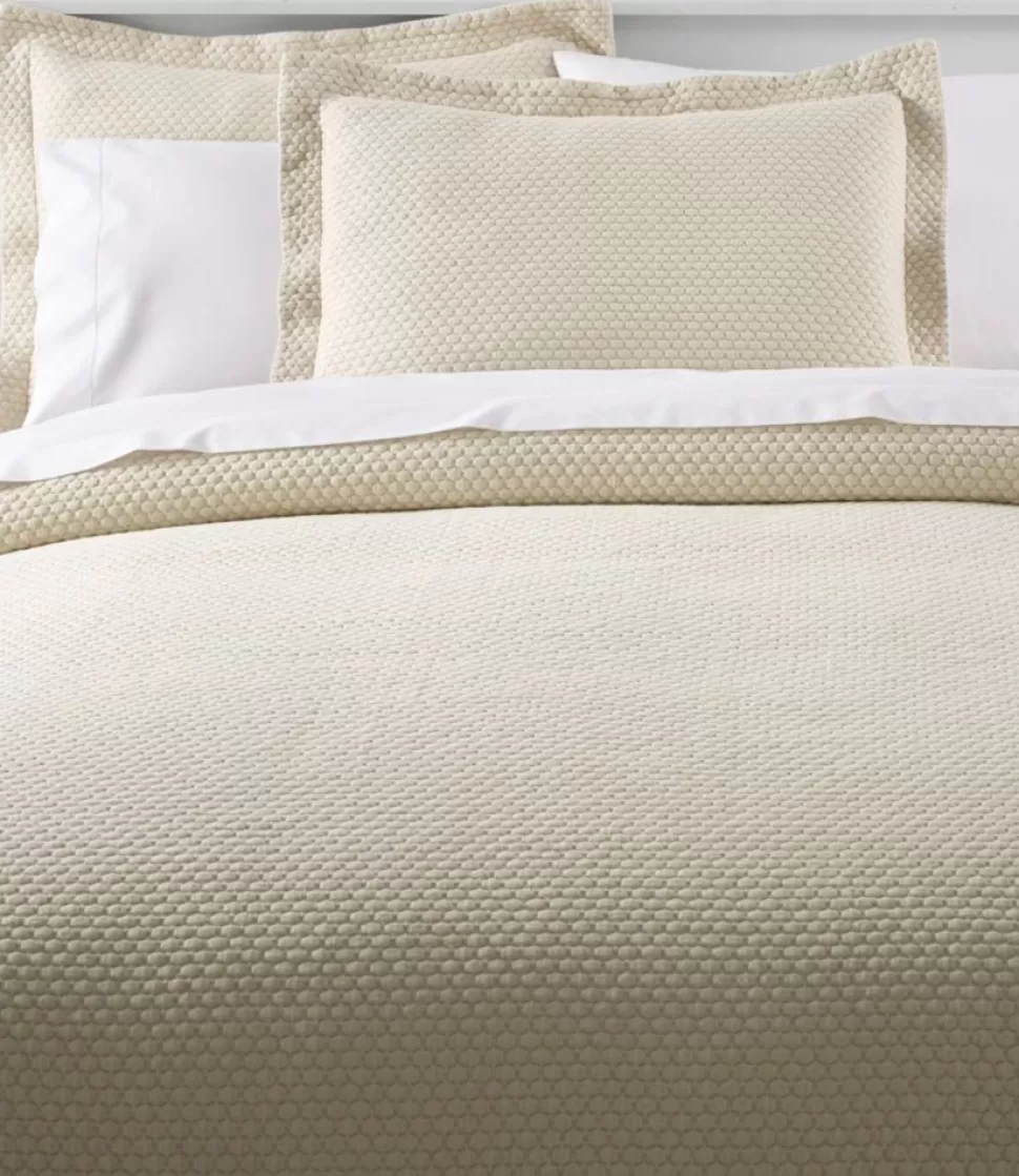 Best "Organic Honeycomb Matelassé Bedspread" Bedding