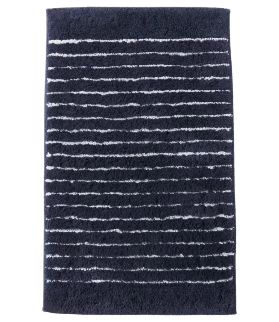 Best "Premium Cotton Bath Mat, Nautical Stripe" Bath