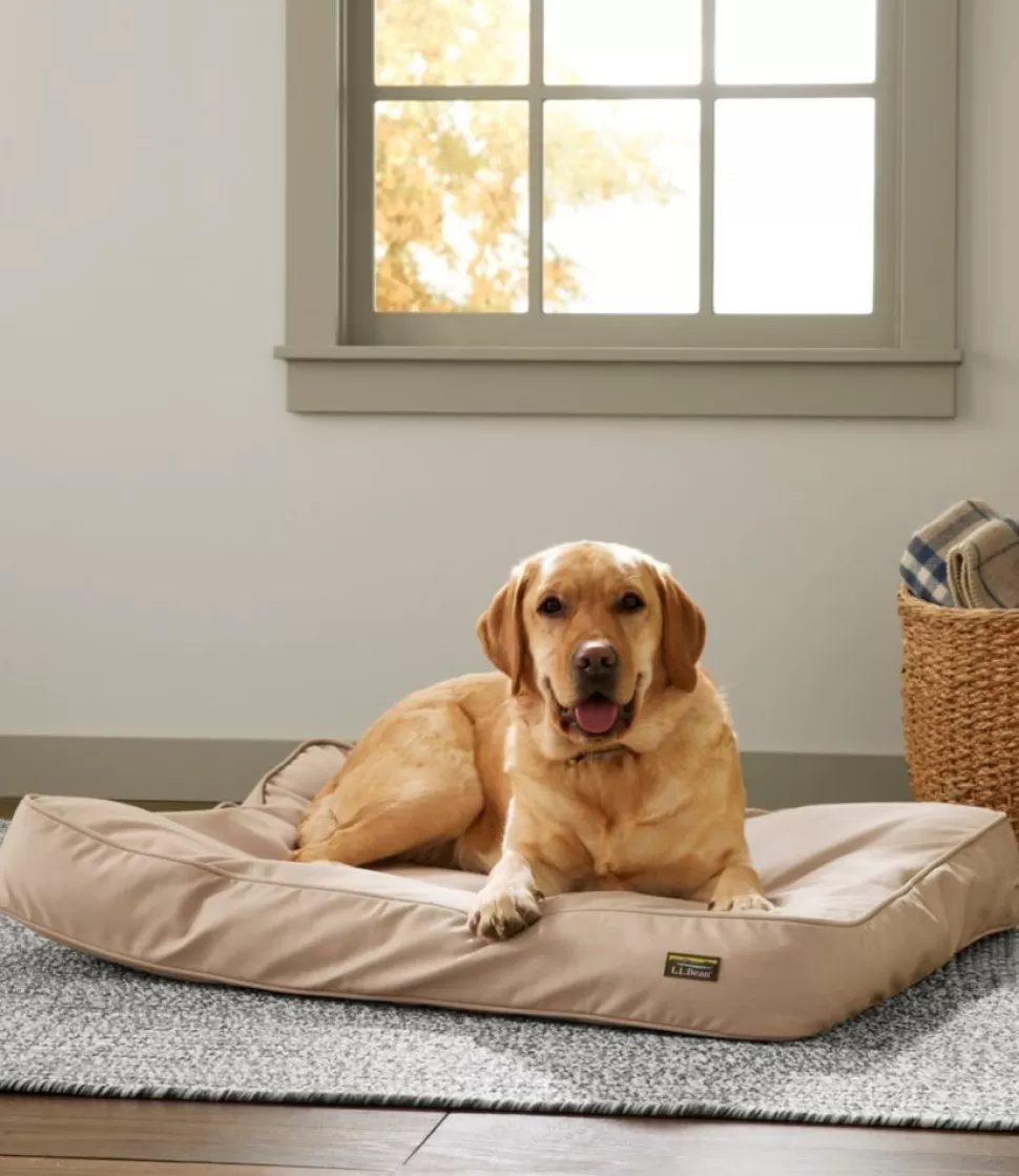 Shop "Premium Denim Dog Bed, Rectangular" Outdoor Accessories | Dog Supplies