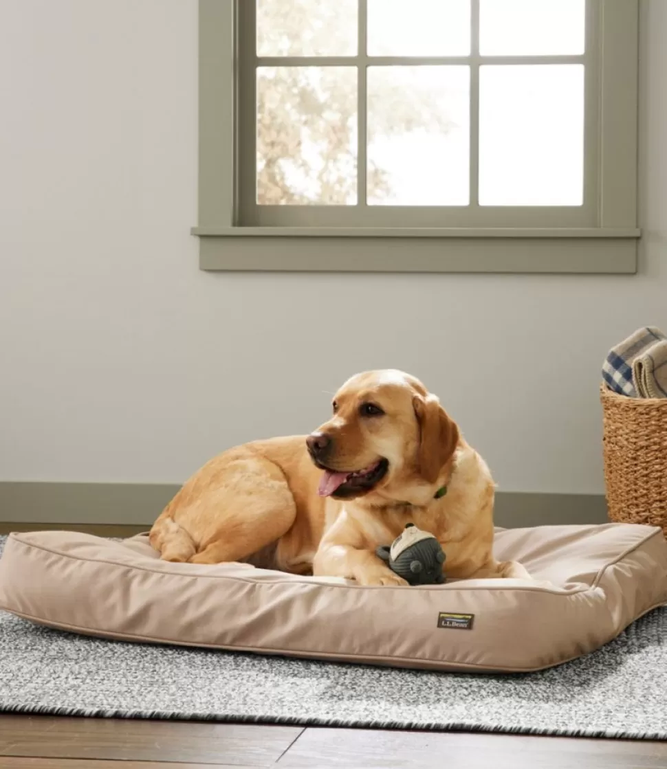 Discount "Premium Denim Therapeutic Dog Bed, Rectangular" Outdoor Accessories | Dog Supplies