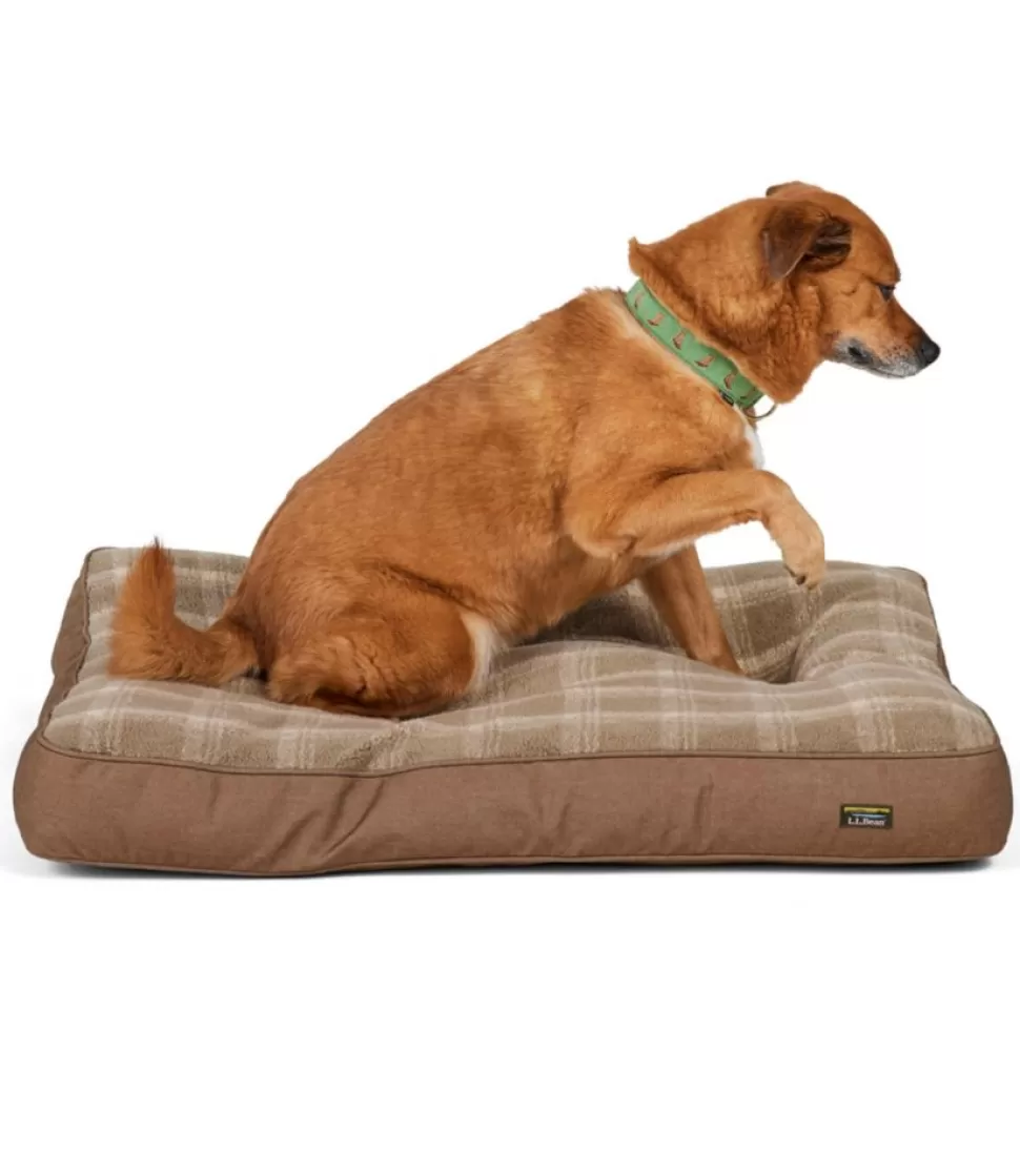 Fashion "Premium Fleece Therapeutic Dog Bed, Rectangular" Outdoor Accessories | Dog Supplies