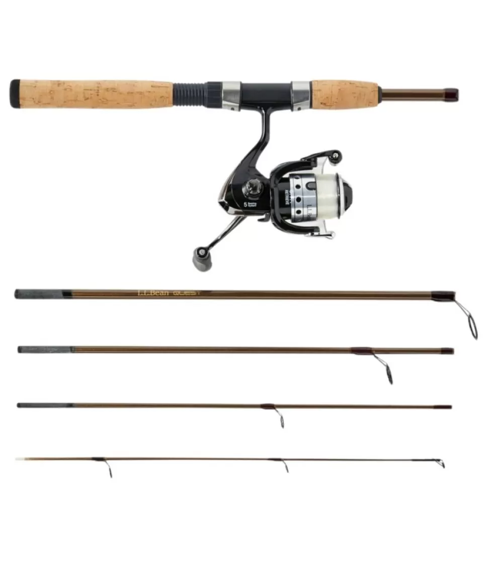 Online "Quest Travel Spinning Outfits, Multi-Piece" Fishing