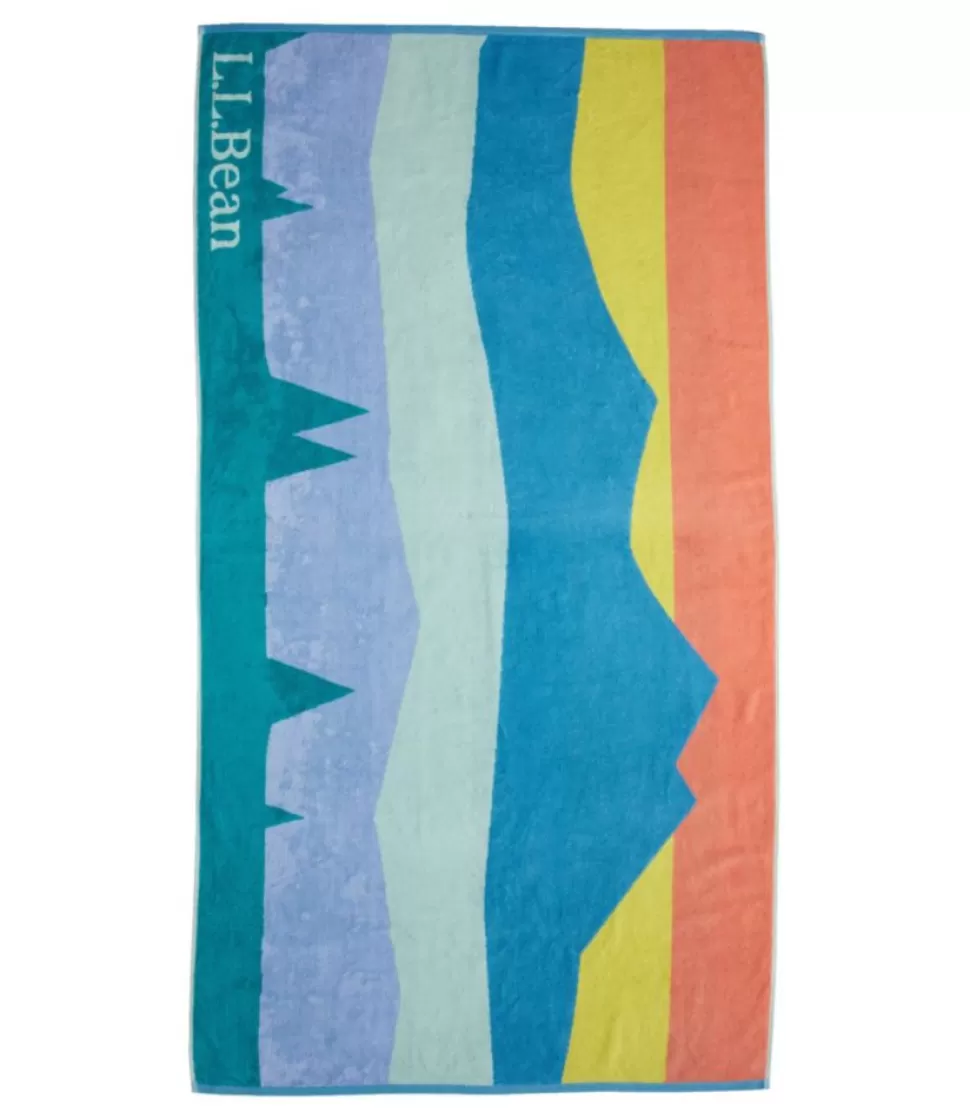 Store "Seaside Beach Towel, Colorbars Scenic" Outdoor Accessories | Bath