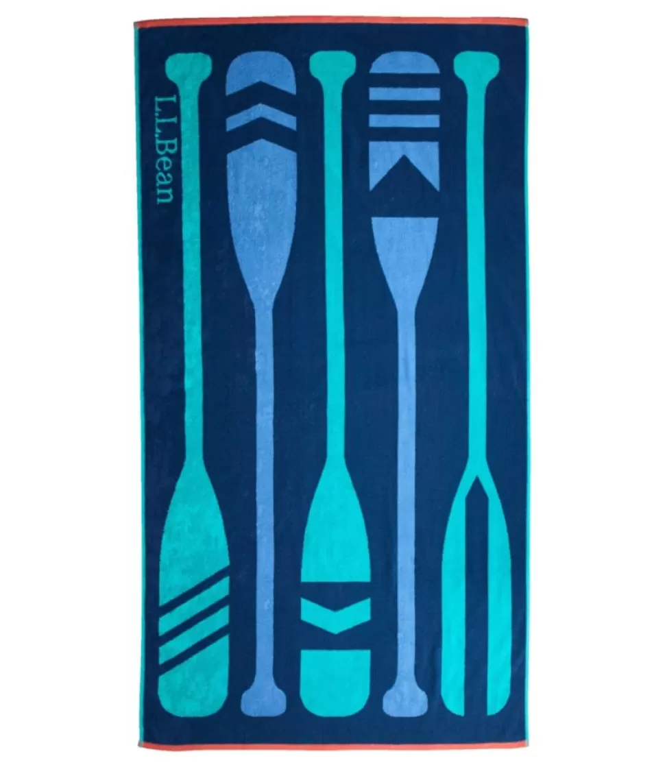 Fashion "Seaside Beach Towel, Paddles" Outdoor Accessories | Bath