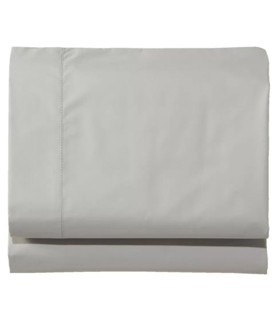 Shop "280-Thread-Count Pima Cotton Percale Sheet, Flat" Bedding