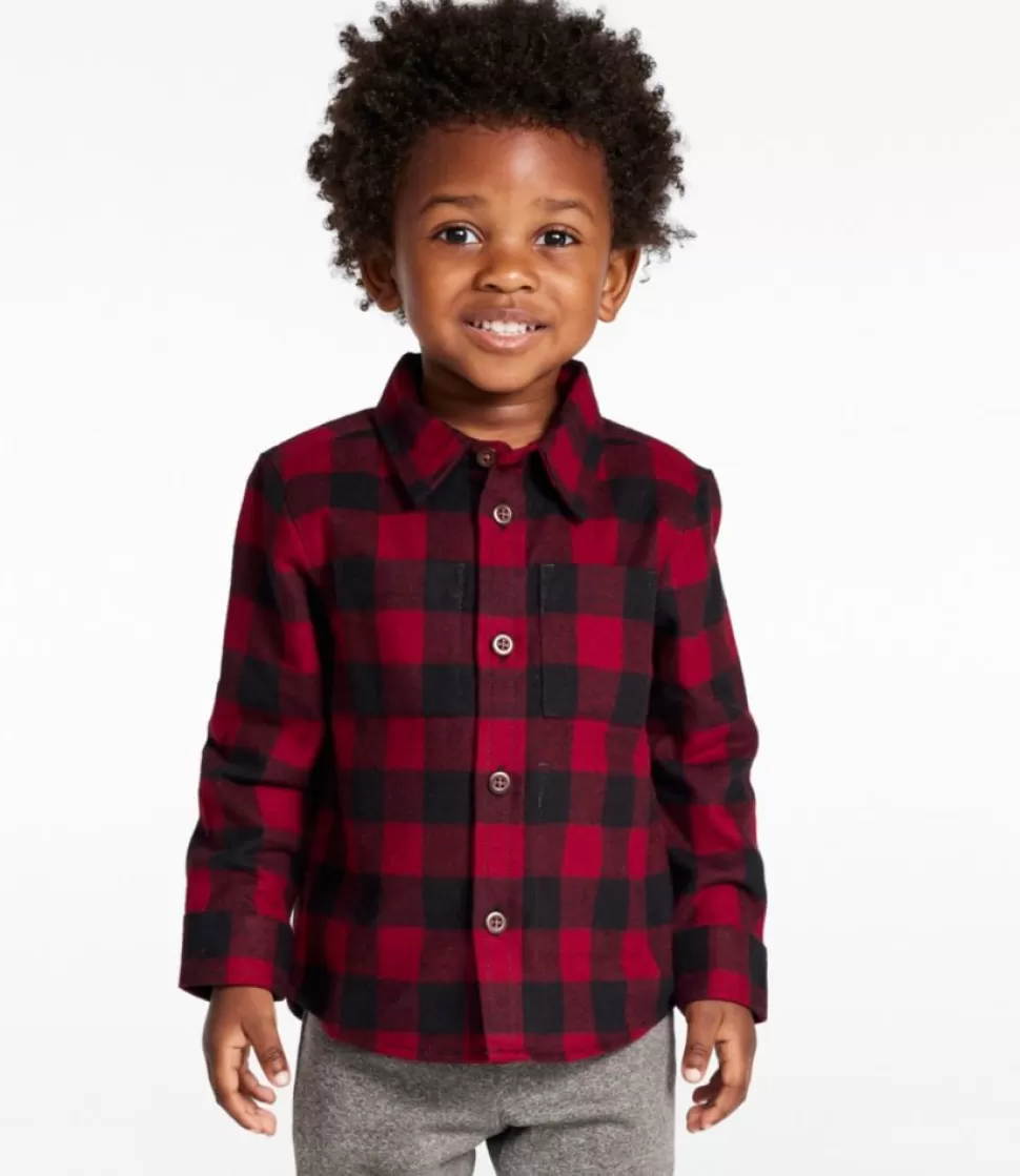 Flash Sale "Toddlers' Scotch Plaid Flannel Shirt" Kids Tops | Toddler & Baby