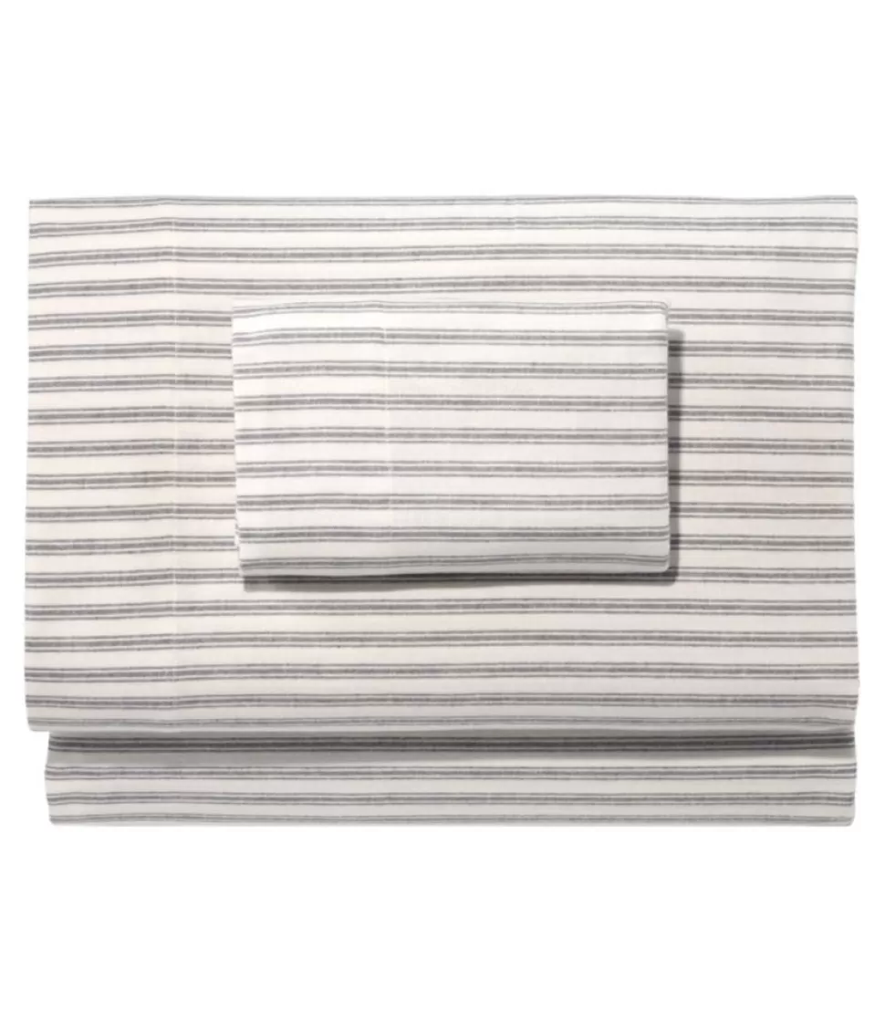 Best Sale "Ultrasoft Comfort Flannel Sheet Set, Stripe" Bedding