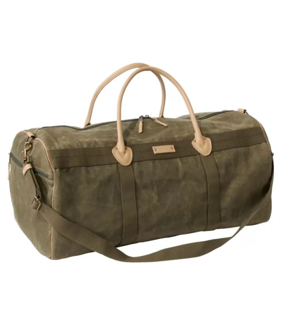 Sale "Waxed Canvas Duffle, Large" Luggage & Duffle Bags