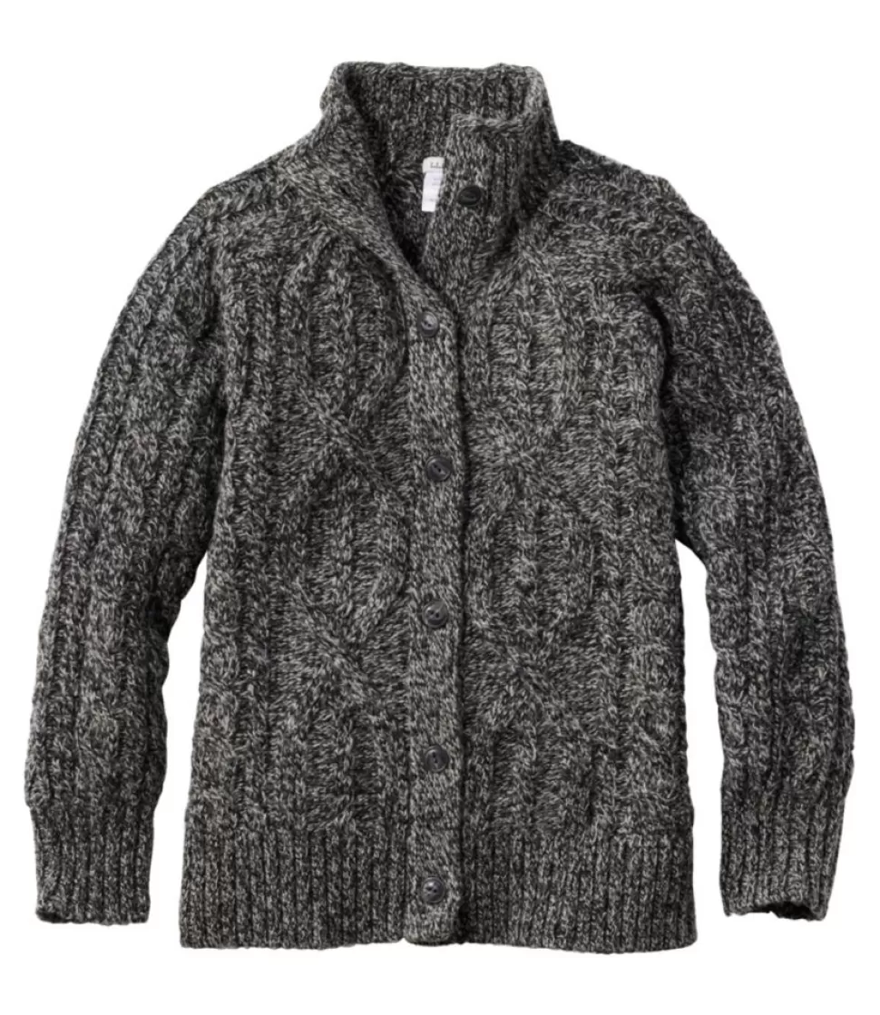 Store "Women's 1912 Heritage Wool Blend Mockneck Cardigan" Women Sweaters