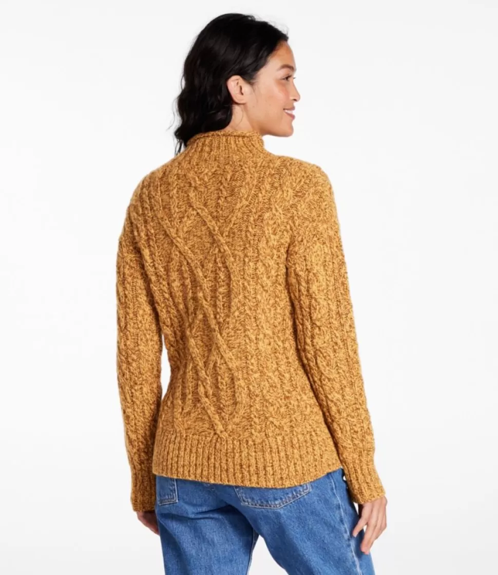 Store "Women's 1912 Heritage Wool Blend Mockneck Sweater" Women Sweaters