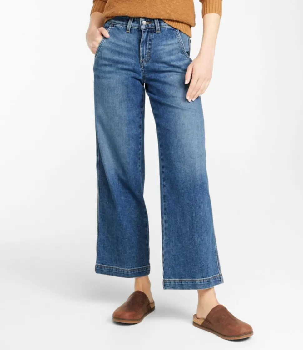 Best Sale "Women's 207 Vintage Jeans, High-Rise Wide-Leg" Women Jeans