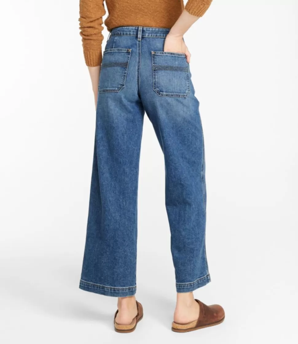Best Sale "Women's 207 Vintage Jeans, High-Rise Wide-Leg" Women Jeans