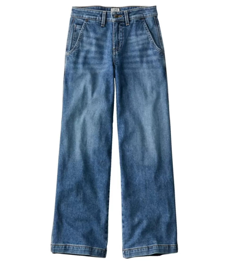 Best Sale "Women's 207 Vintage Jeans, High-Rise Wide-Leg" Women Jeans