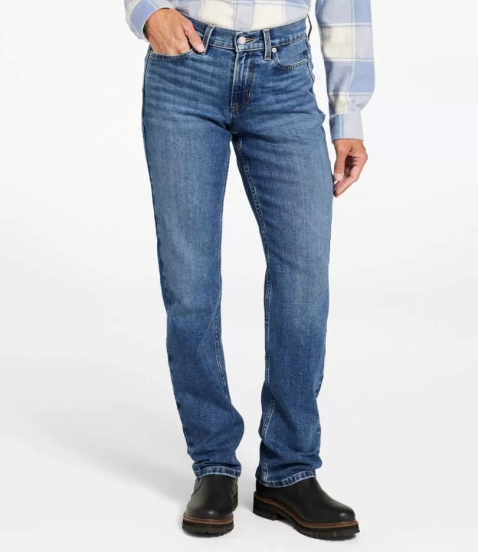 Sale "Women's 207 Vintage Jeans, Mid-Rise Relaxed Straight-Leg" Women Jeans