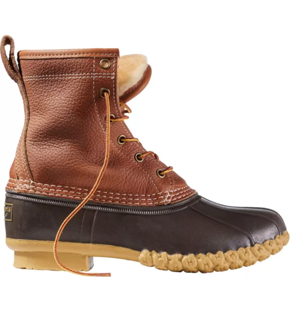Discount "Women's Bean Boots, 8" Shearling-Lined Insulated" Women Boots