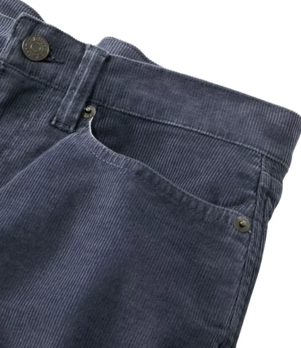 Clearance "Women's BeanFlex Five-Pocket Corduroy Pants, Mid-Rise Straight-Leg" Women Pants