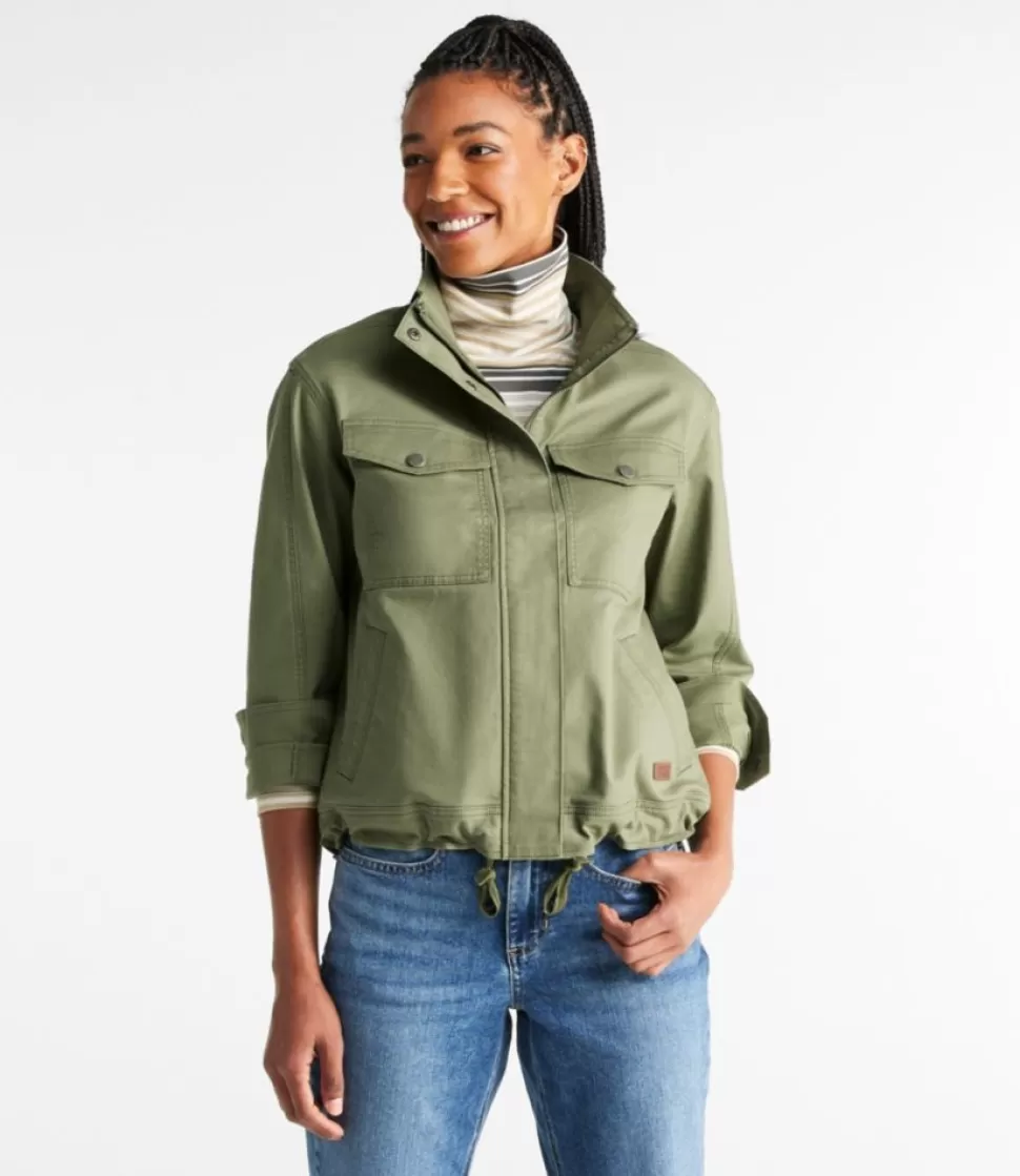 Clearance "Women's BeanFlex Short Utility Jacket" Women Shirts & Tops | Casual Jackets