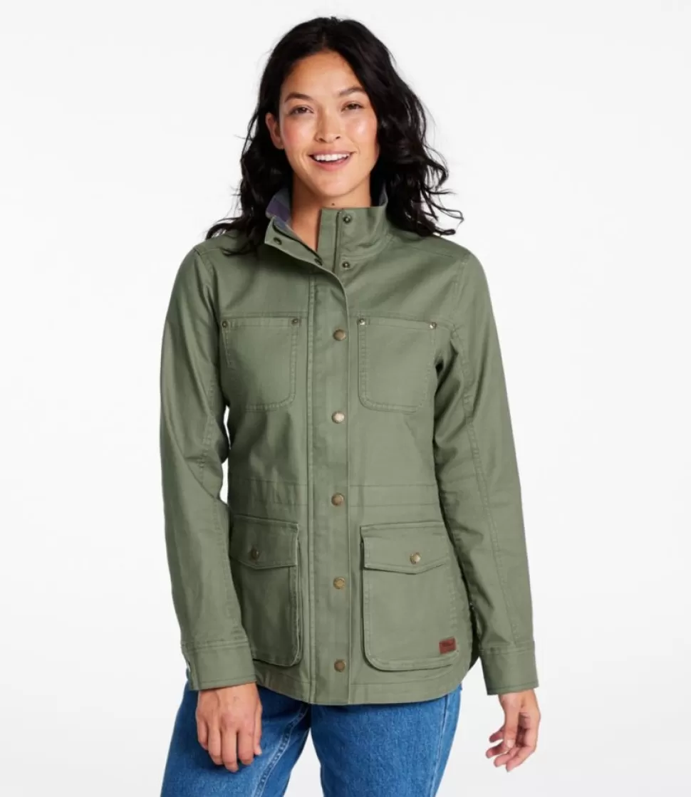 Shop "Women's BeanFlex Utility Jacket, Lined" Women Casual Jackets