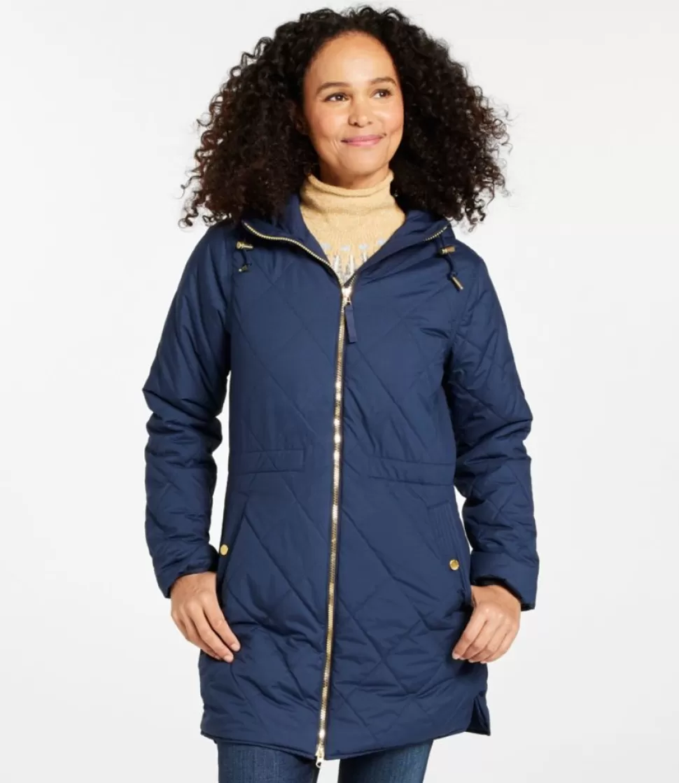 Clearance "Women's Bean's Cozy Quilted Coat" Women Casual Jackets