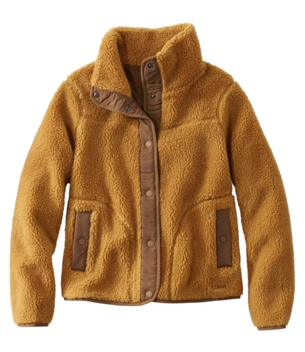 Best Sale "Women's Bean's Sherpa Fleece Jacket" Women Fleece | Fleece