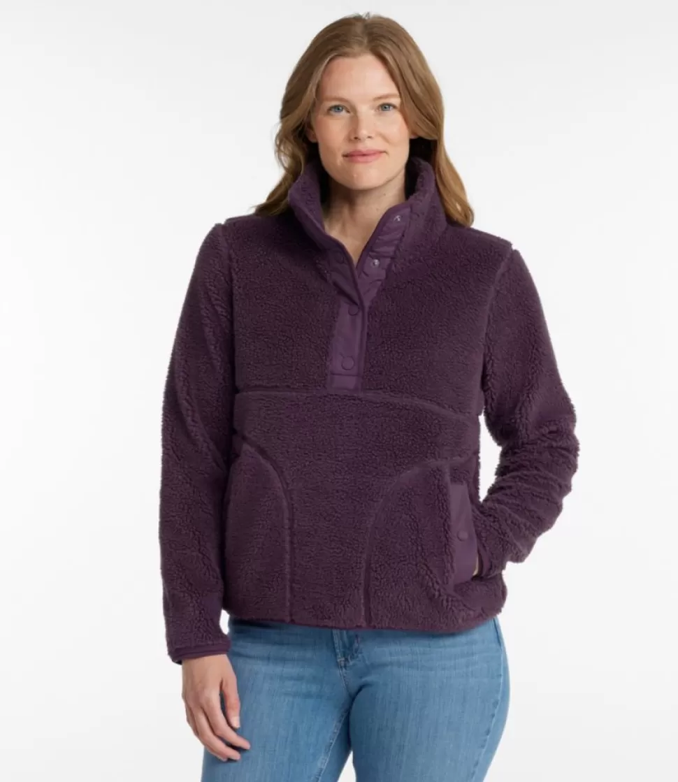 Best "Women's Bean's Sherpa Fleece Pullover" Women Fleece | Fleece