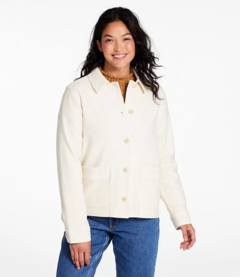 Cheap "Women's Bean's Stretch Barn Jacket" Women Shirts & Tops | Casual Jackets