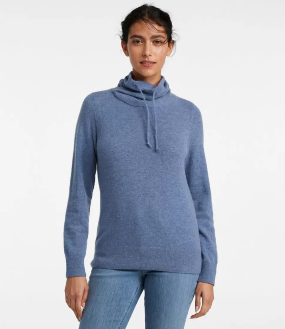 Store "Women's Classic Cashmere Sweater, Funnelneck" Women Sweaters