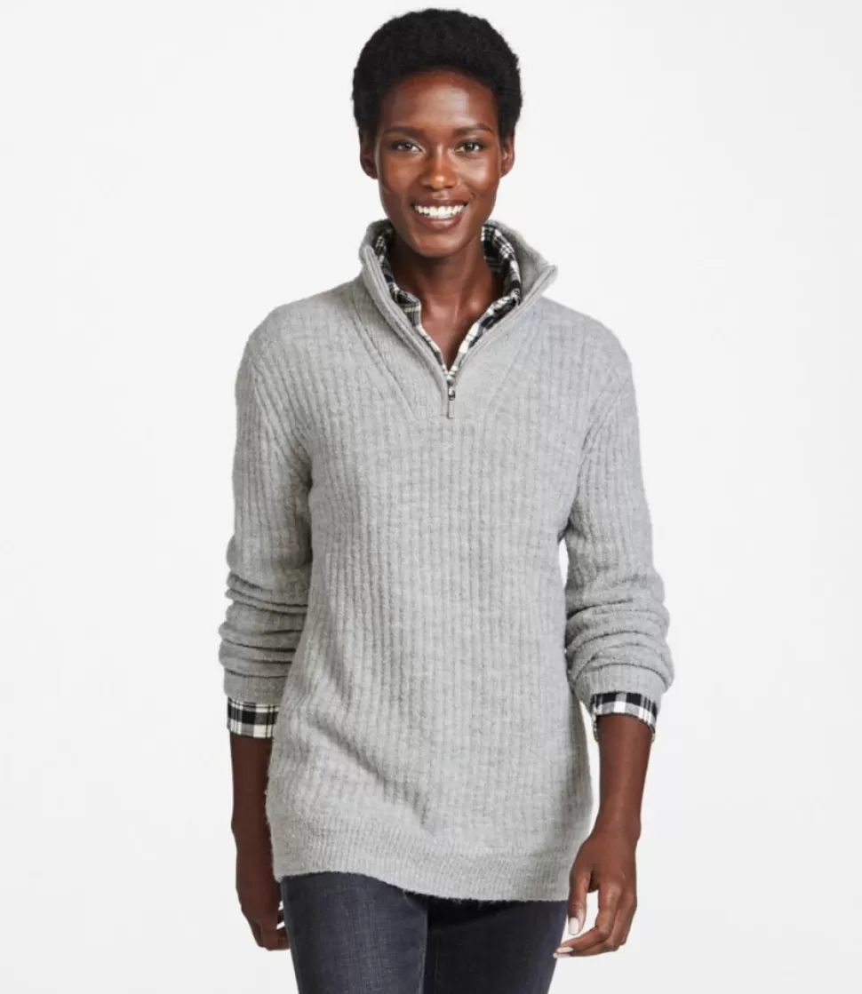 Best Sale "Women's Cozy Cloud Sweater, Quarter-Zip" Women Sweaters