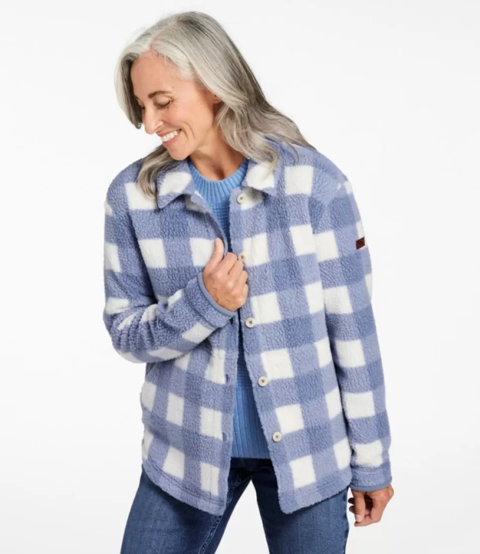 Discount "Women's Cozy Cottage Fleece, Shirt Print" Women Sweatshirts | Fleece