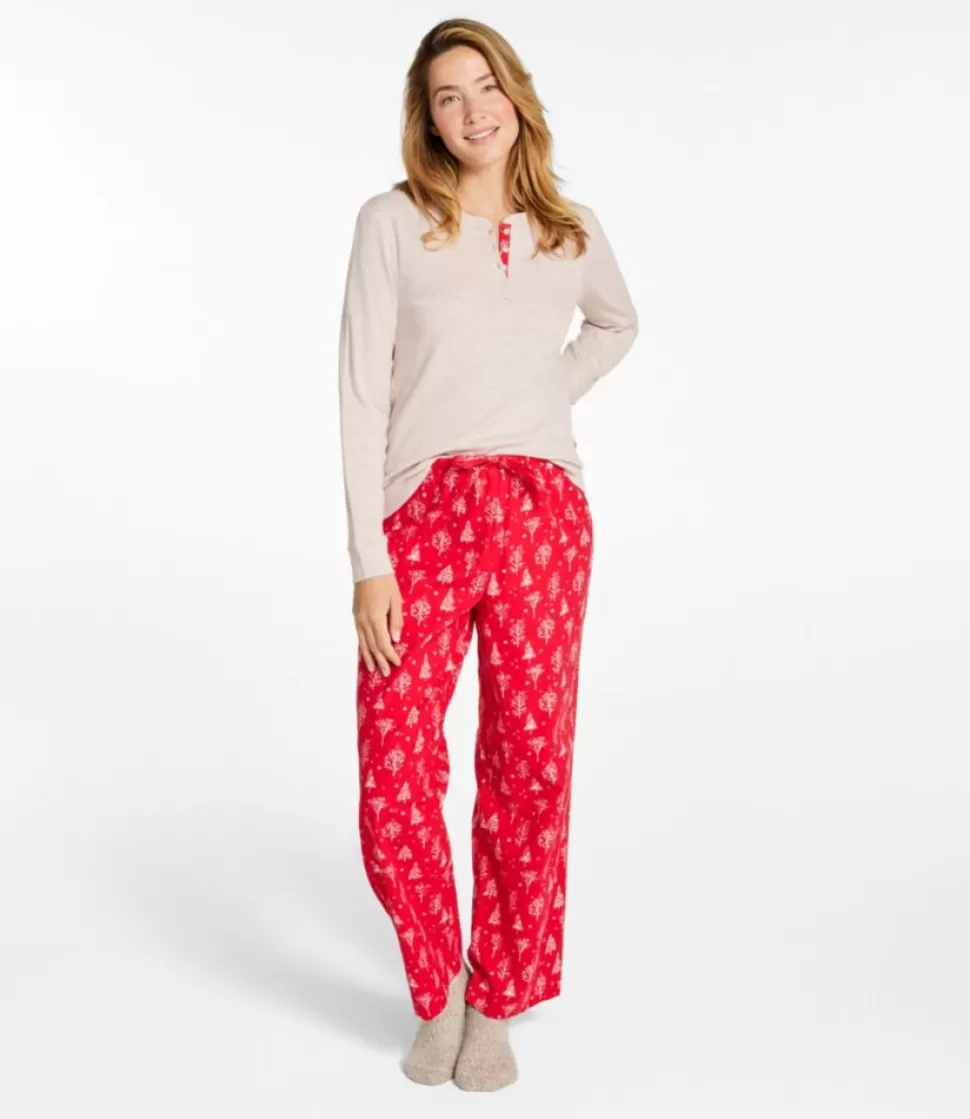Cheap "Women's Cozy PJ Set, Print" Women Sleepwear