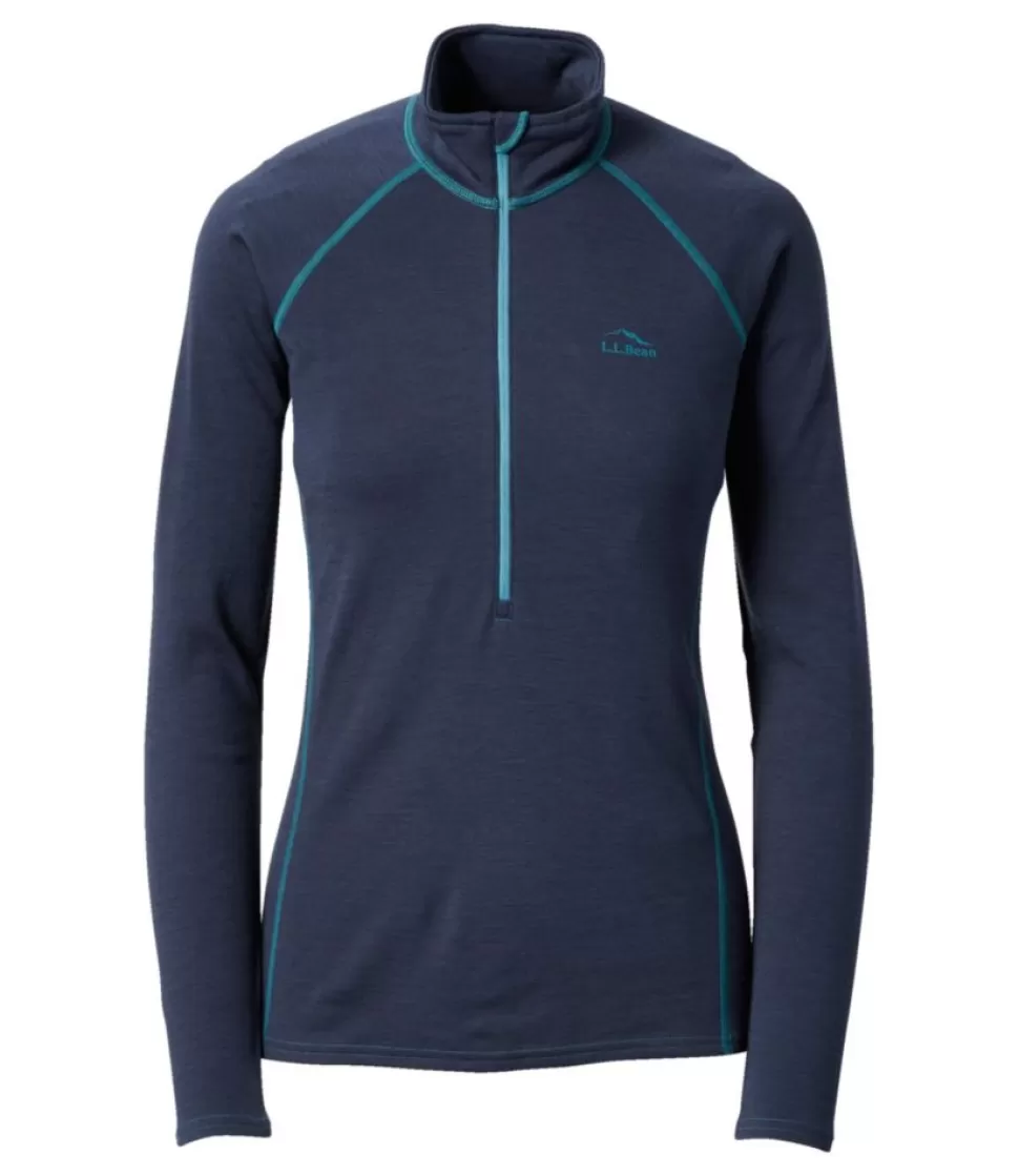 Cheap "Women's Cresta Midweight 250 T-Zip Top" Women Base Layers