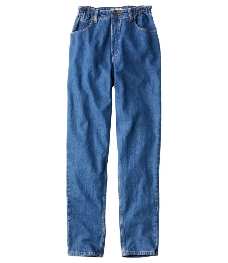 Online "Women's Double L® Jeans, Ultra High-Rise Comfort Waist Tapered Leg" Women Jeans
