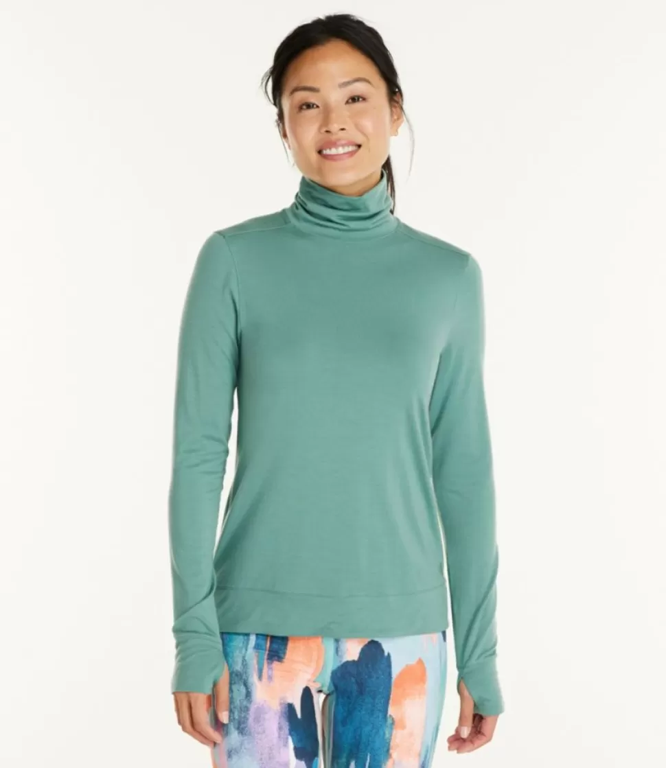 Store "Women's Encompass Merino Wool-Blend Turtleneck" Women Shirts & Tops | Activewear