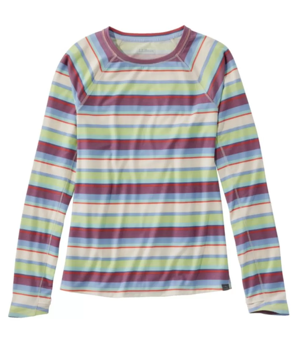 Store "Women's Everyday SunSmart® Tee, Crewneck Long-Sleeve Stripe" Women Shirts & Tops | Activewear