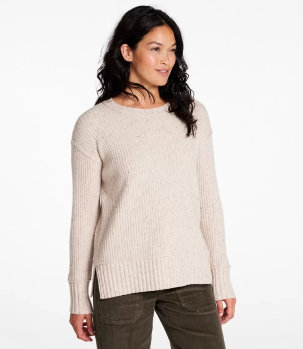 Hot "Women's Heritage Heirloom Wool/Cashmere Sweater, Crewneck" Women Sweaters