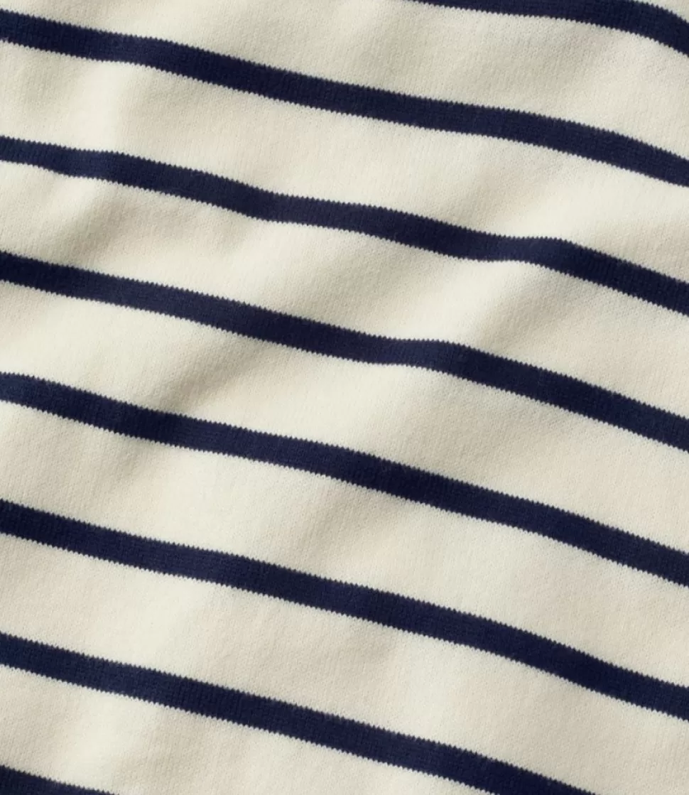 Clearance "Women's Heritage Mariner Top, Boatneck Three-Quarter-Sleeve Stripe" Women Shirts & Tops