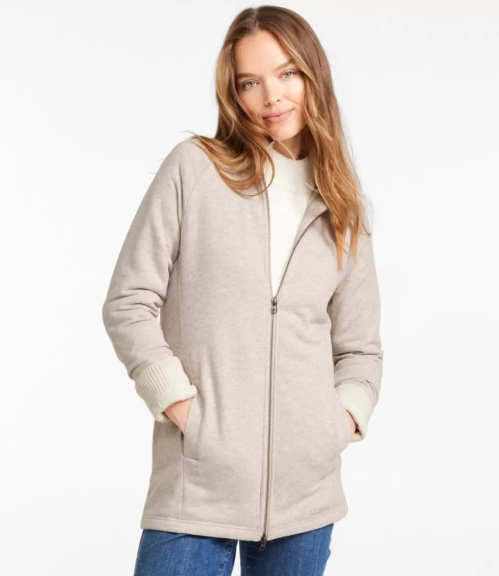 Discount "Women's 1912 Sweatshirt, Sherpa-Lined Full-Zip Tunic" Women Sweatshirts